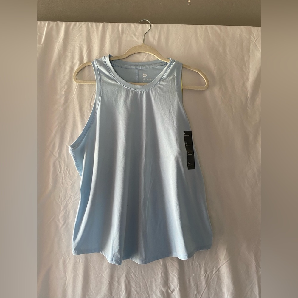 Blue Workout Tank